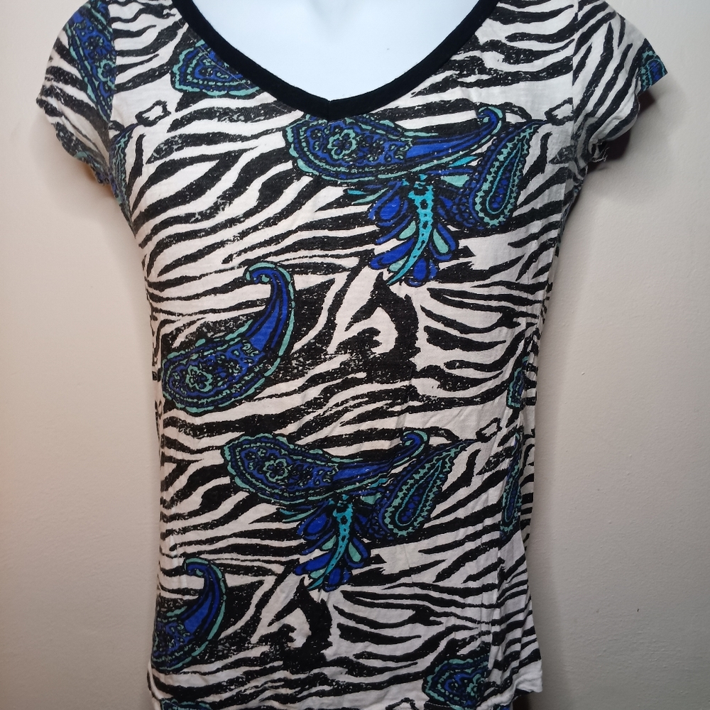 Zebra print shirt